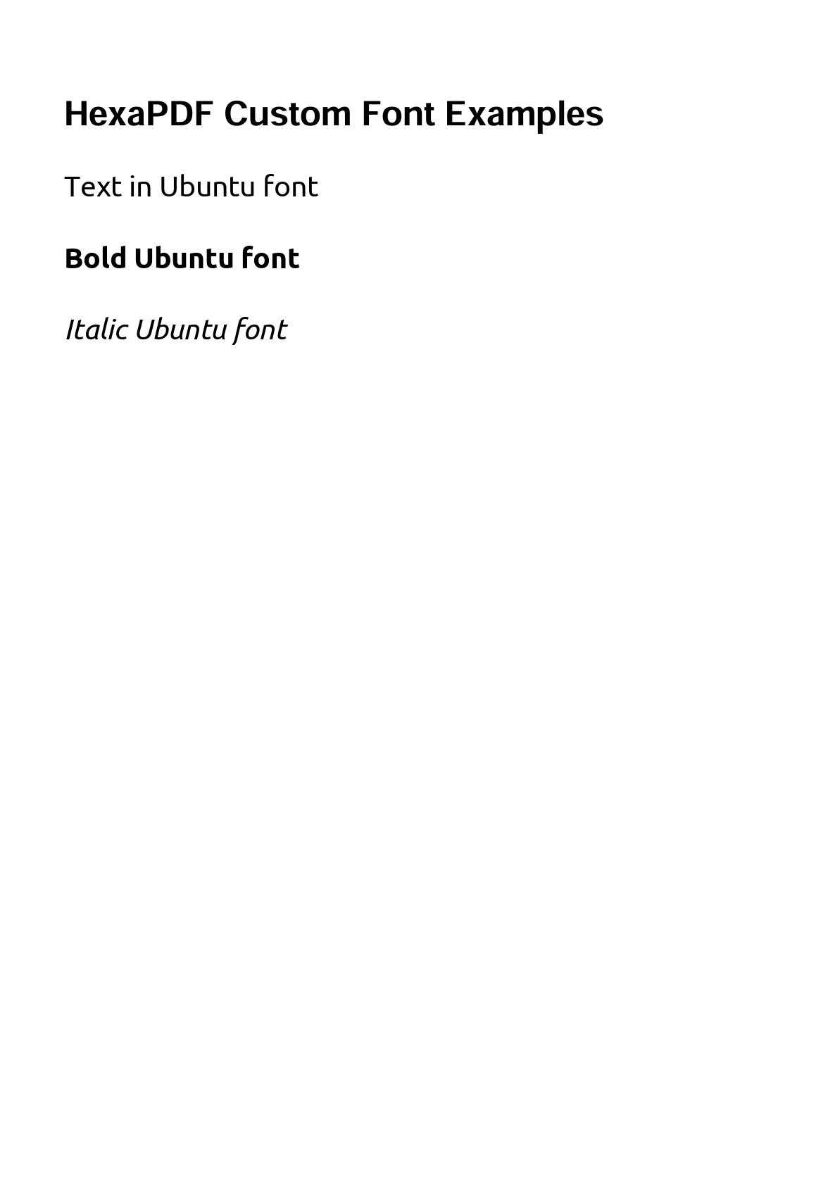 HexaPDF custom font integration in Ruby on Rails PDF generation