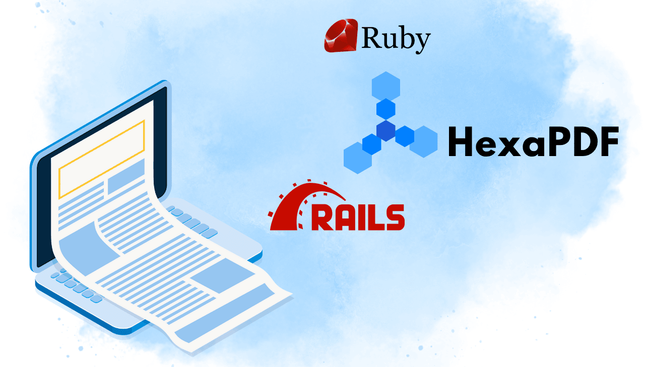 Ruby on Rails PDF generation with HexaPDF library tutorial