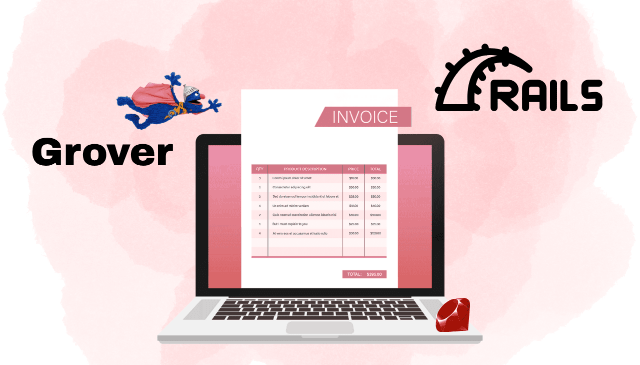 Generate PDF from HTML using Grover in Ruby on Rails