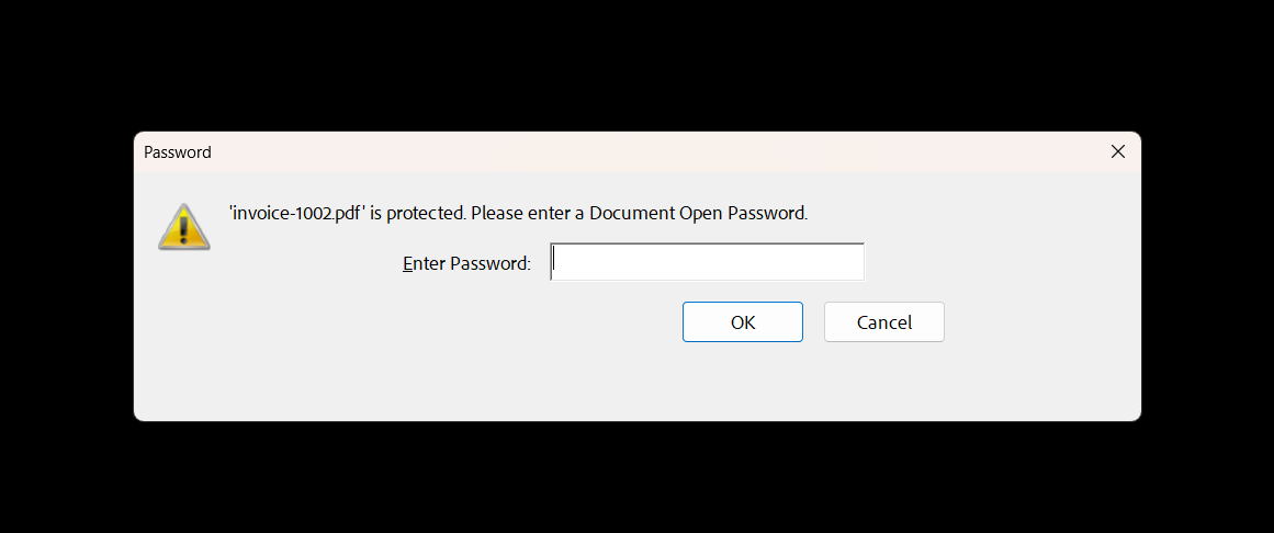 PDF Security Features: Document Password Protection and Access Control