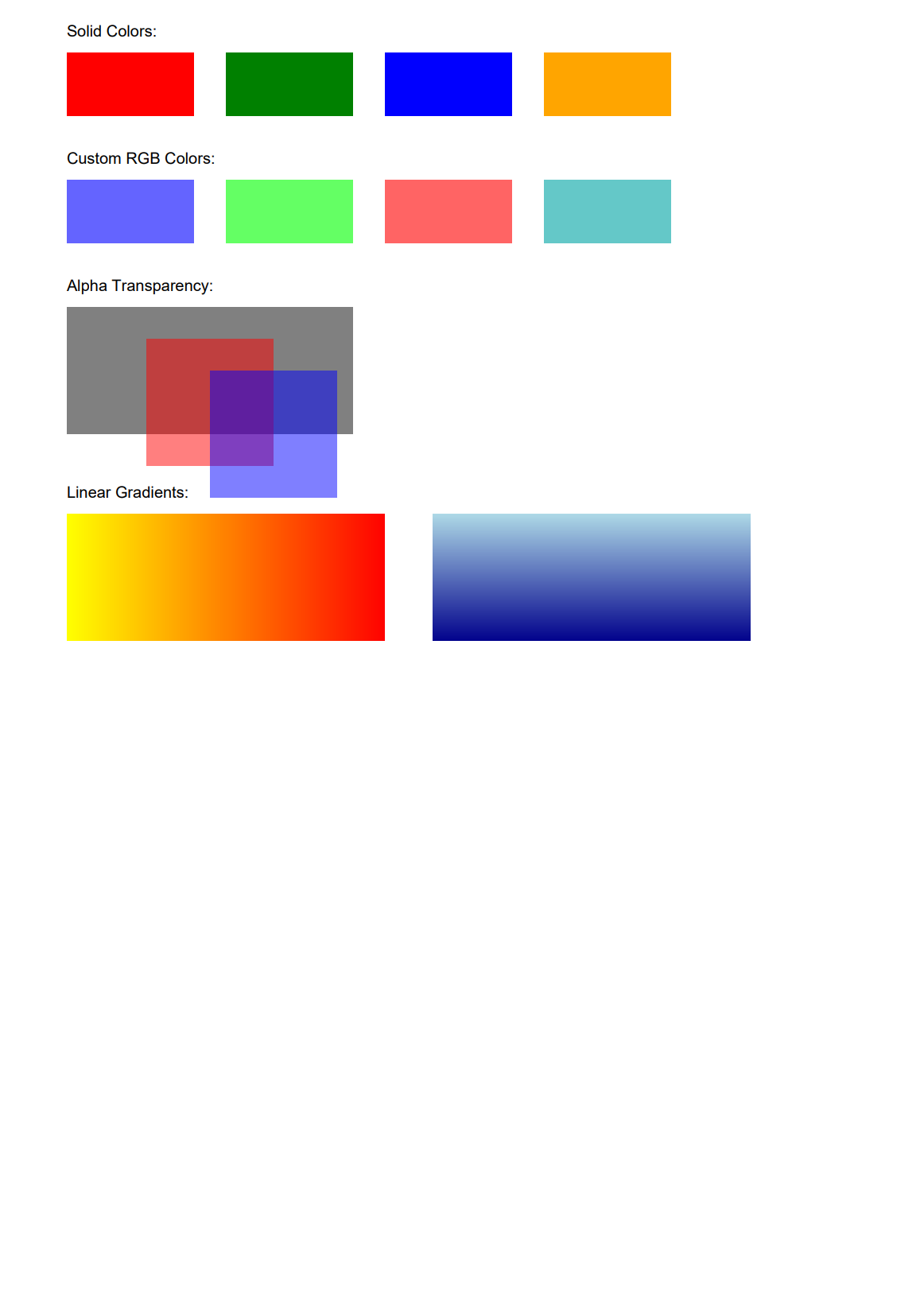 Colors using PDFsharp in C#/.NET