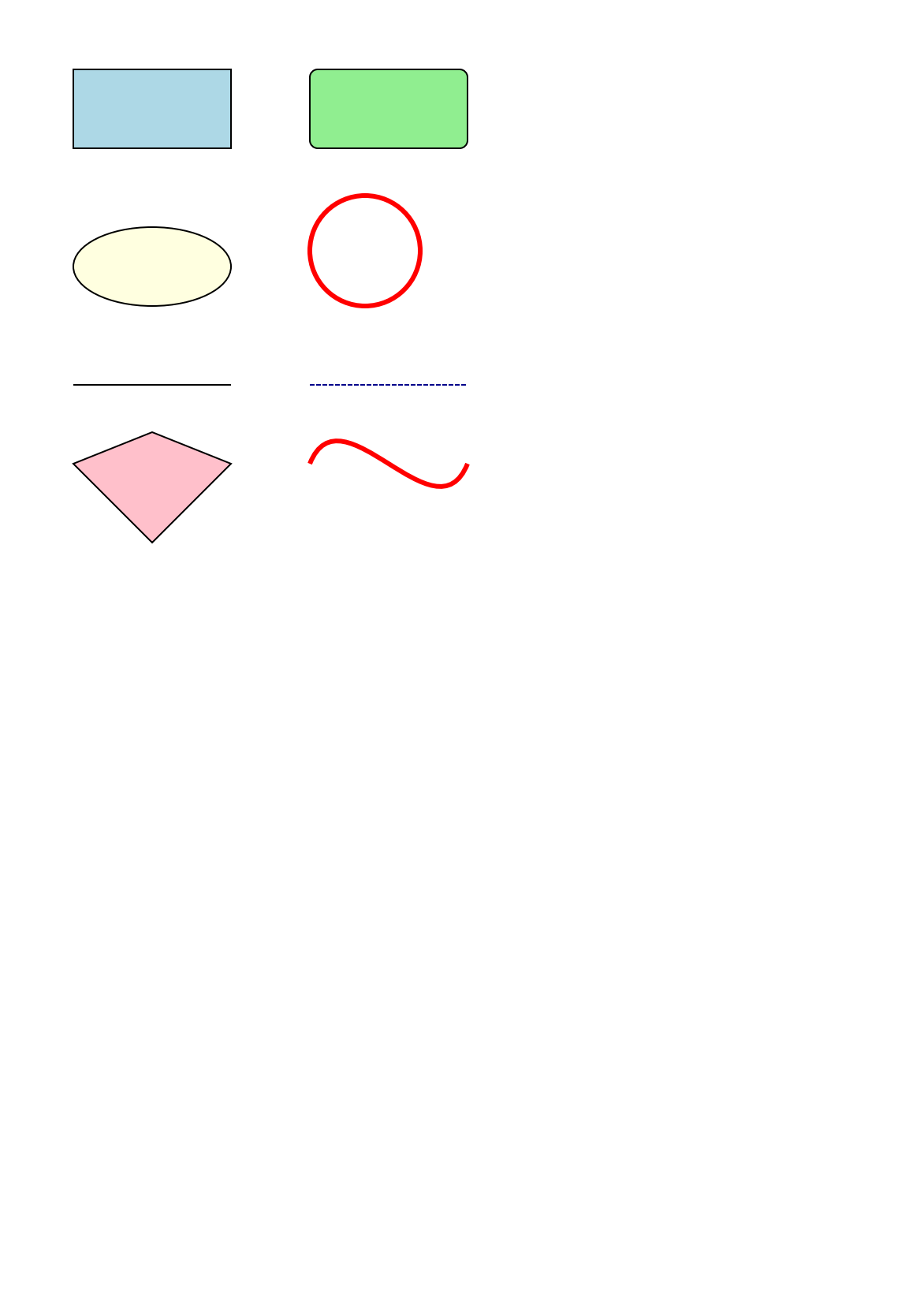 Drawing Shapes - PDFsharp in C#/.NET