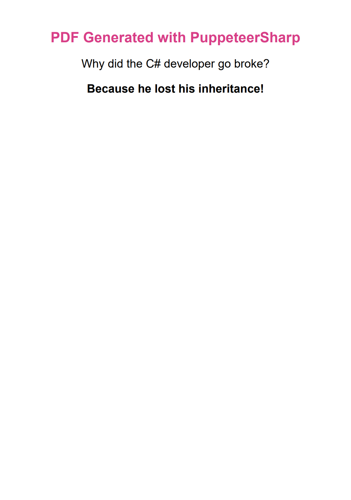 PDF Generated with PuppeteerSharp