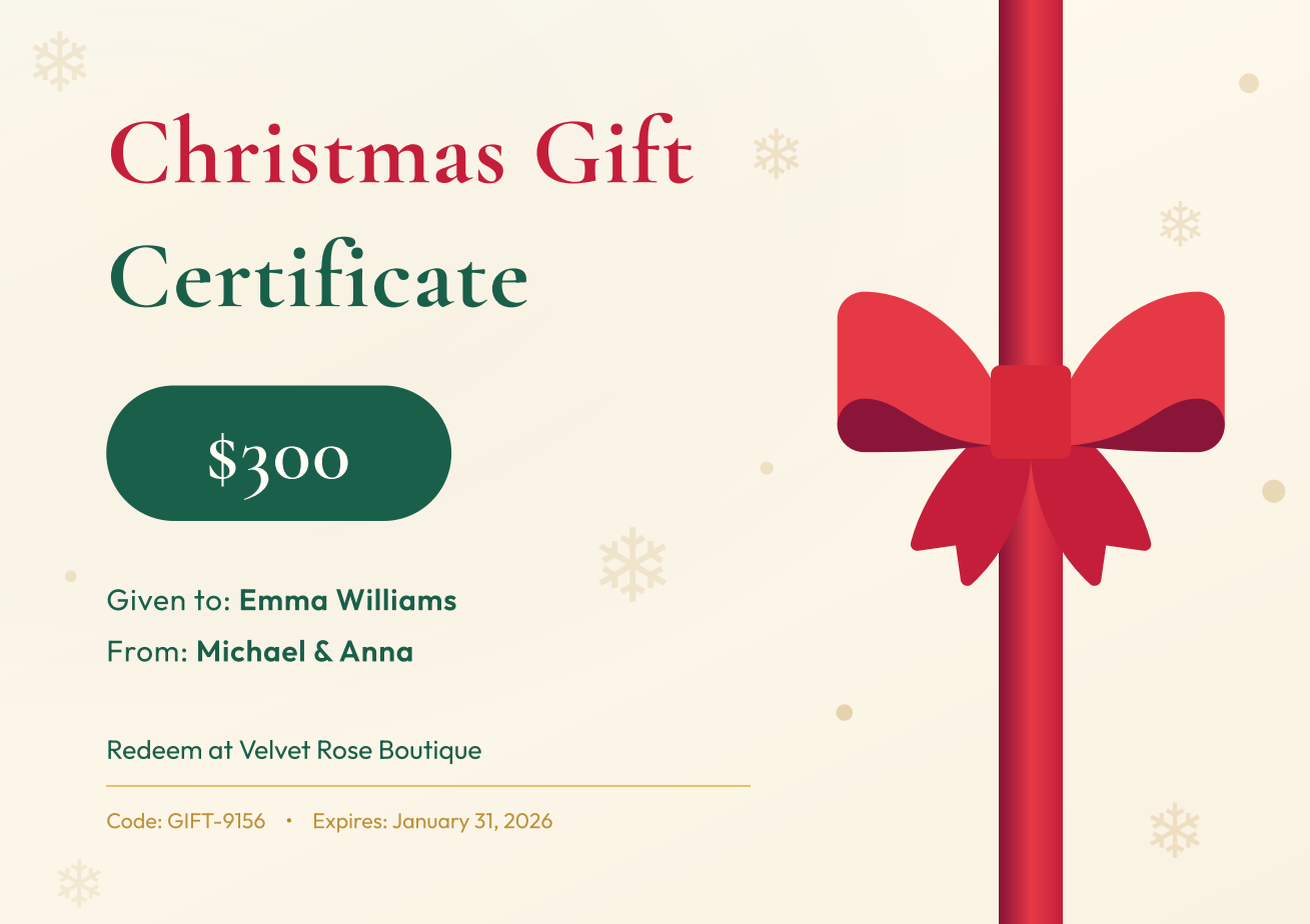 Christmas Gift Card