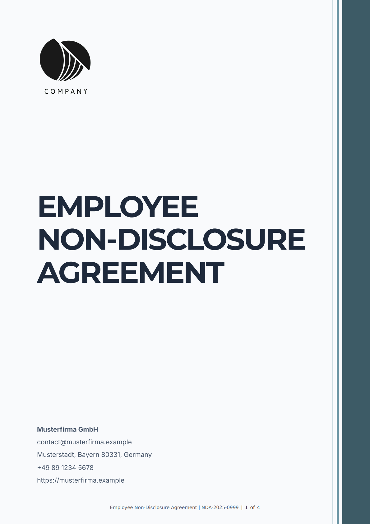 Comprehensive Employee NDA